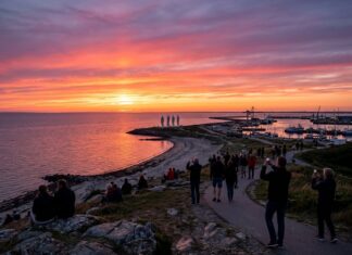 Guide til solnedgang i Esbjerg og gode udsigtspunkter