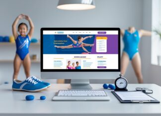 Guide til website til en gymnastikforening