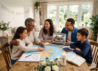 Sådan planlægger du konfirmation med familie i udlandet