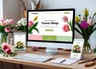 Guide til professionel hjemmeside til en blomsterforretning