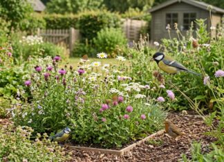 Giv havens småfugle flere insekter med et lille insektbed