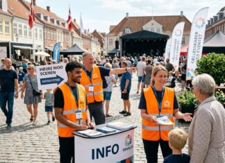 Sådan gør I frivillige synlige ved udendørs arrangementer