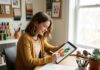 Giv den kreative teenager en tablet, der passer til hobbyen