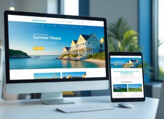 Professionel hjemmeside til en sommerhusudlejer
