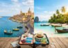 Skal vinterferien gå til Malta eller Thailand