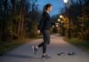 Styrk anklerne før løbeturen i mørke